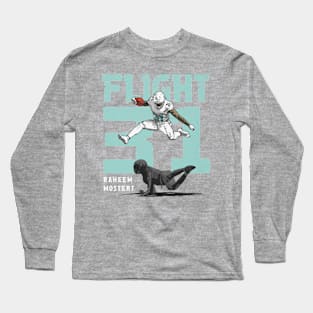 Raheem Mostert Miami Flight 31 Long Sleeve T-Shirt